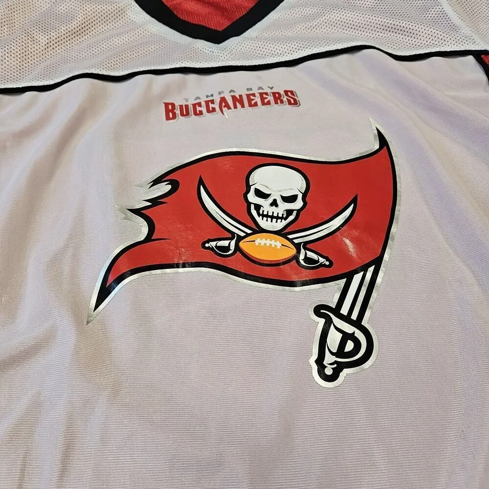 Tampa Bay Buccaneers NFL Reversible Flag Football Jersey Youth Large Athleisure